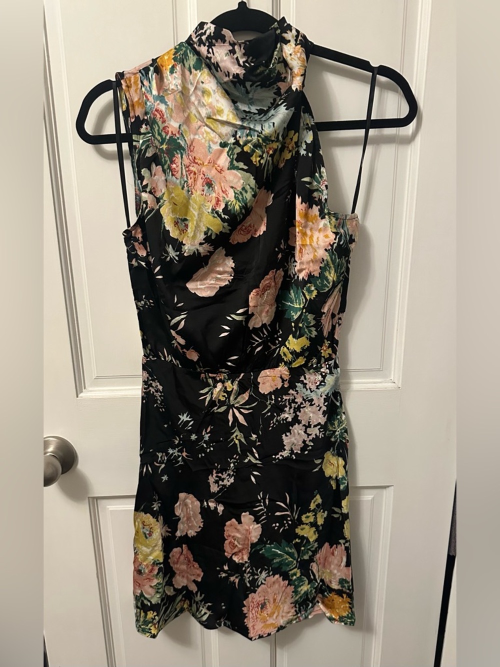 Petal and Pup | Annabelle Halter Neck Mini Dress - Picture 5 of 8